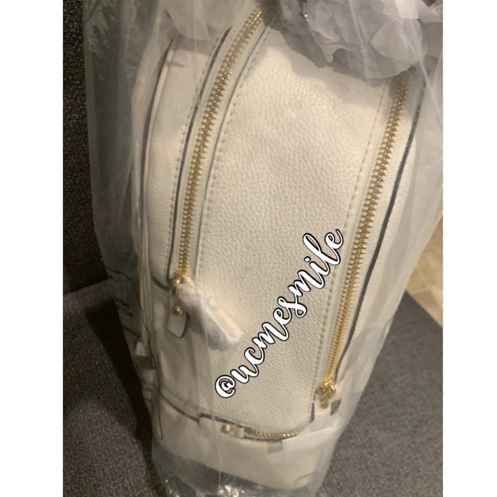 Michael Kors Small Rhea Zip Leather Backpack - Picture 3 of 4